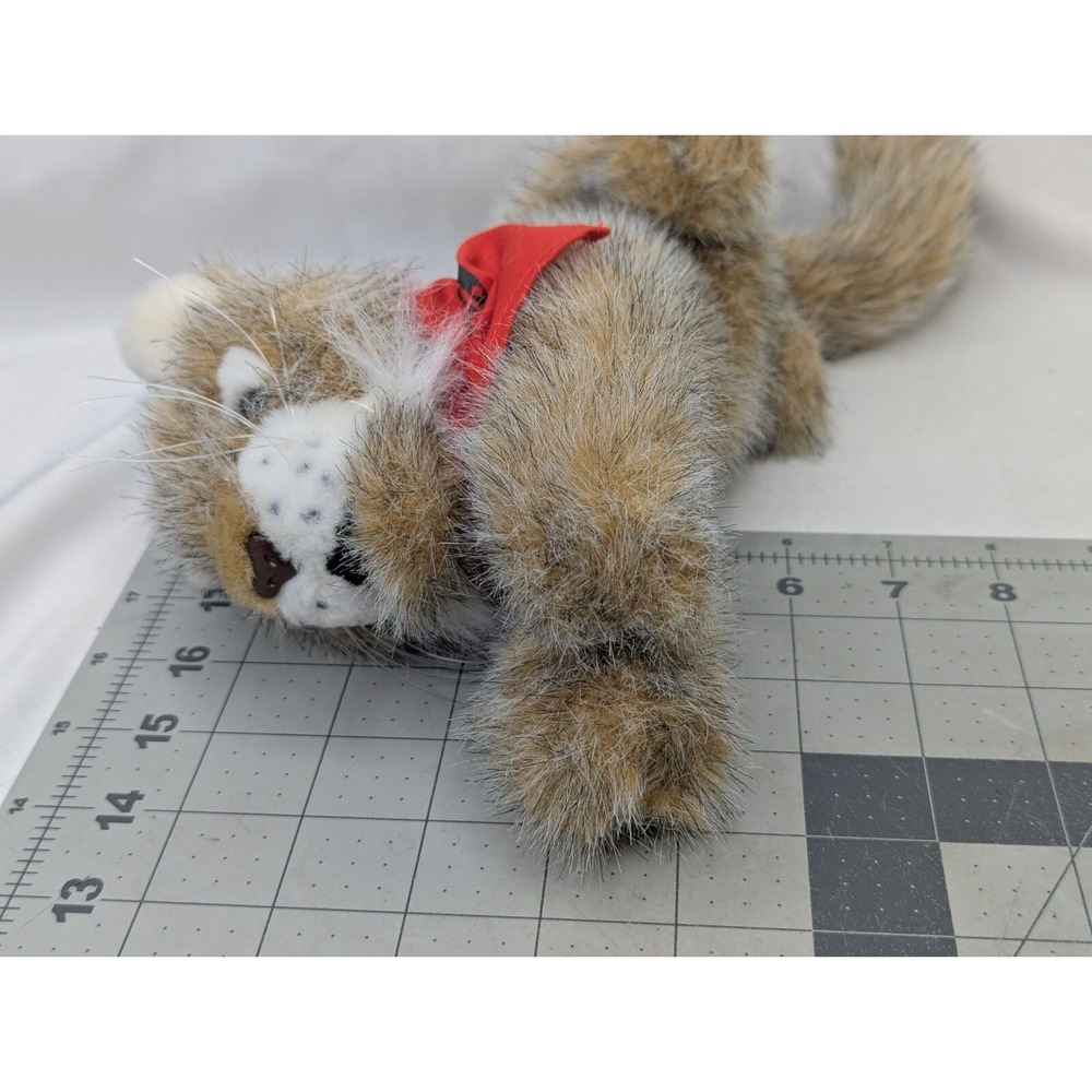 ASI Lion Wolf Bean Plush 5 Inch Davidson Neckerchief Advertising Stuffed Animal - Picture 10 of 10